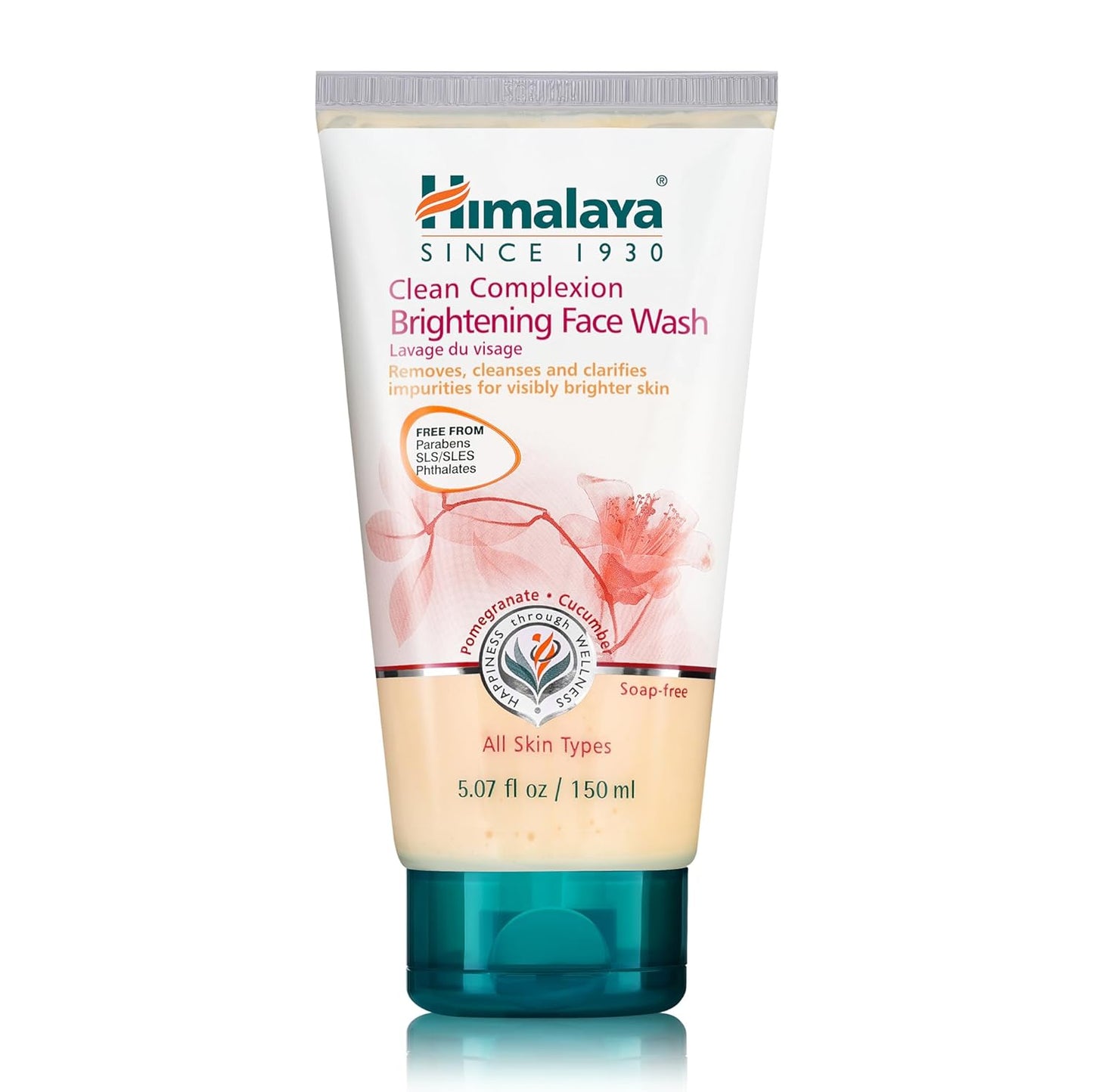 Himalaya Clean Complexion Brightening Face Wash Pomegranate cucumber (150 ML)