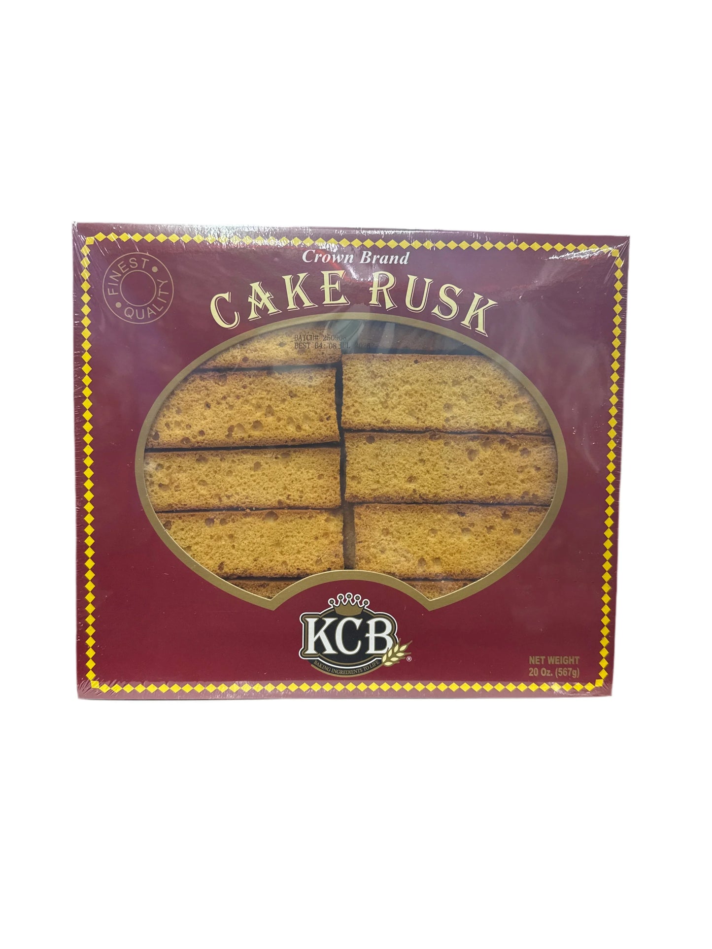 KCB Cake Rusk - (20 OZ)