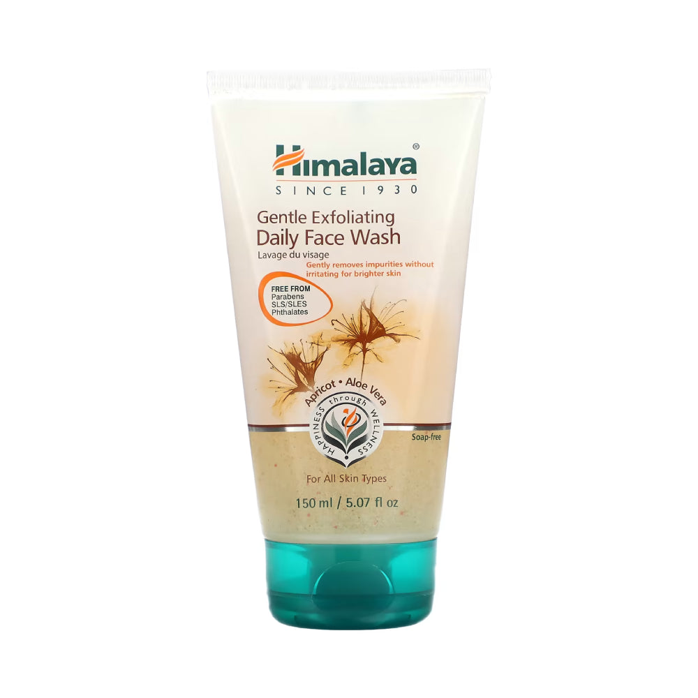 Himalaya Gentle Exfoliating Apricot Aloe Vera Face Wash (150 ml)