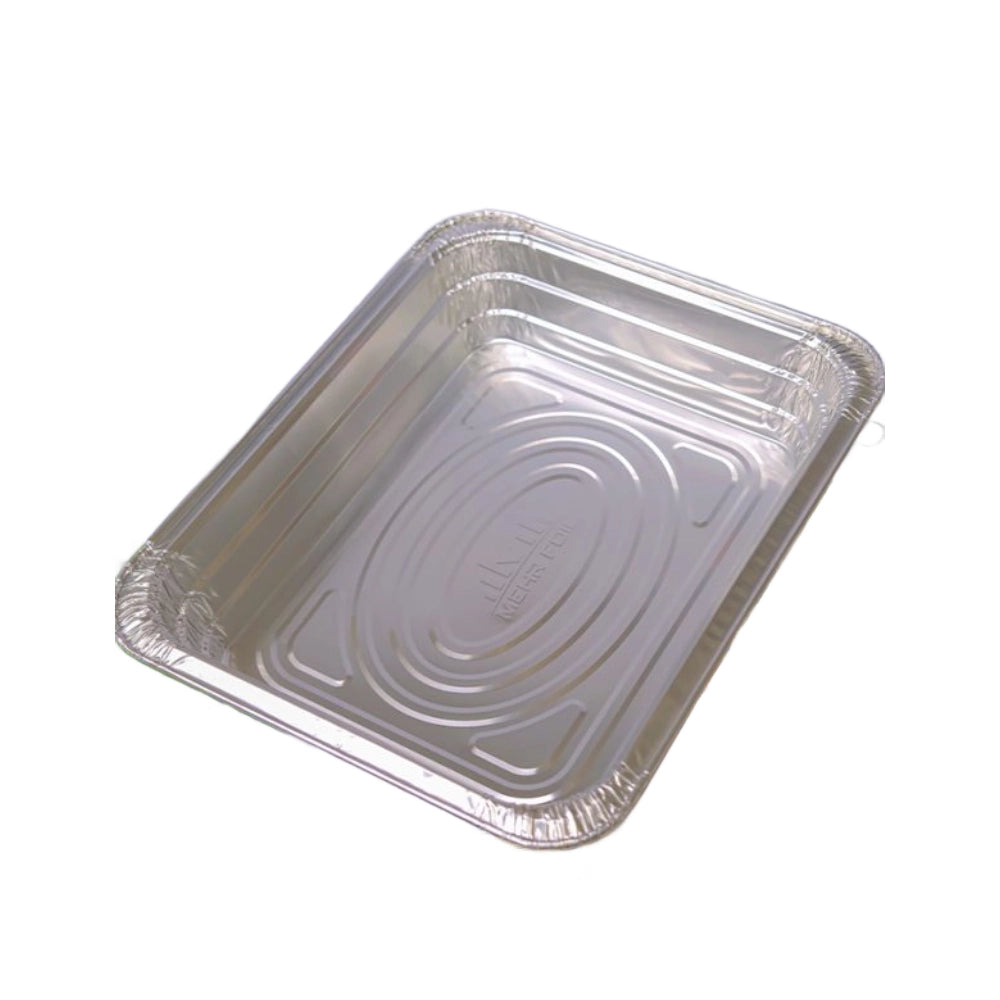 HALF SIZE MEDIUM STEAM PANS Single & 100 Count Heavy Duty (9″ x 13″)