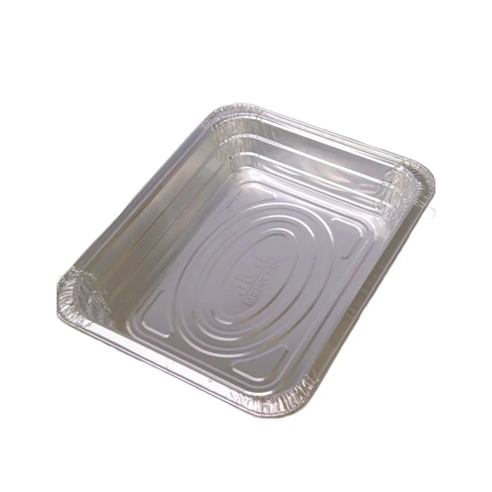 HALF SIZE MEDIUM STEAM PANS Single & 100 Count Heavy Duty (9″ x 13″)