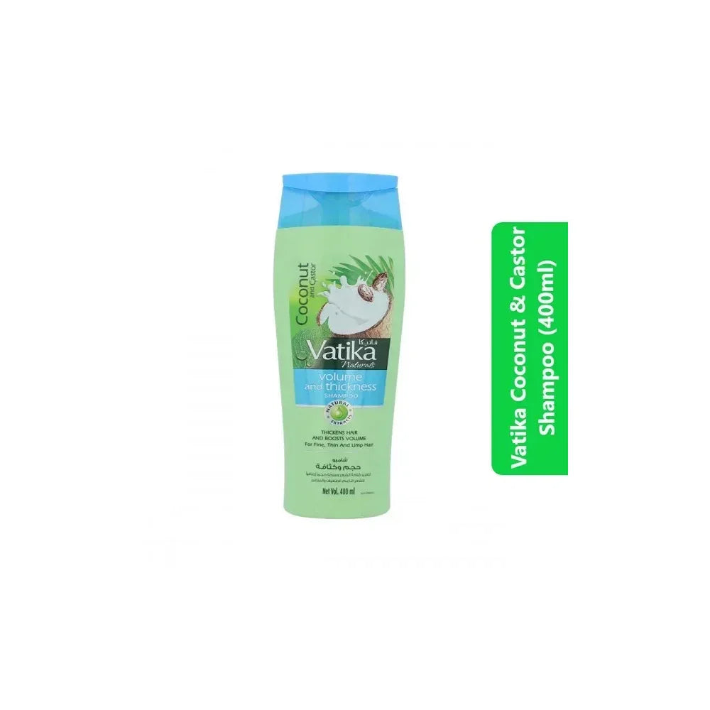 Vatika Coconut And Castor Shampoo (400 ML)