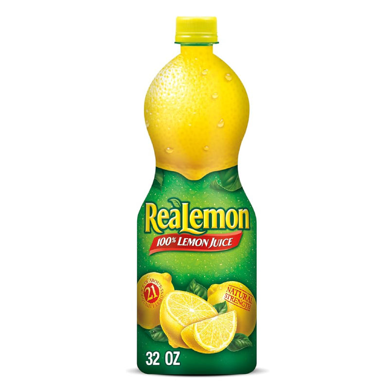 REALEMON LEMON JUICE - 32oz