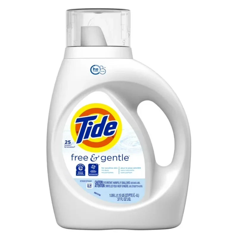 TIDE FREE & GENTLE LIQUID 25 OZ