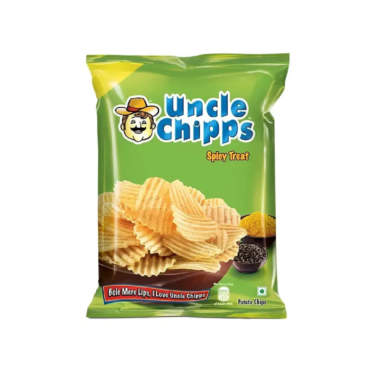 Uncle Chipps Spicy Treat Potato 52 g