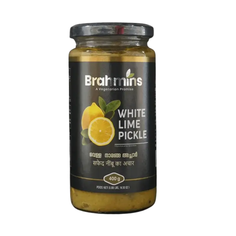 Brahmins White Lime Pickle - 400 GM