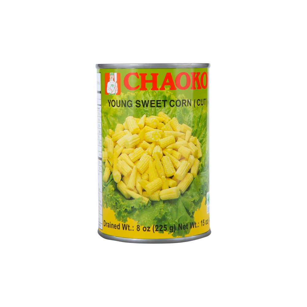 CHAOKOH YOUNG SWEET CORN CUT (225 GM)