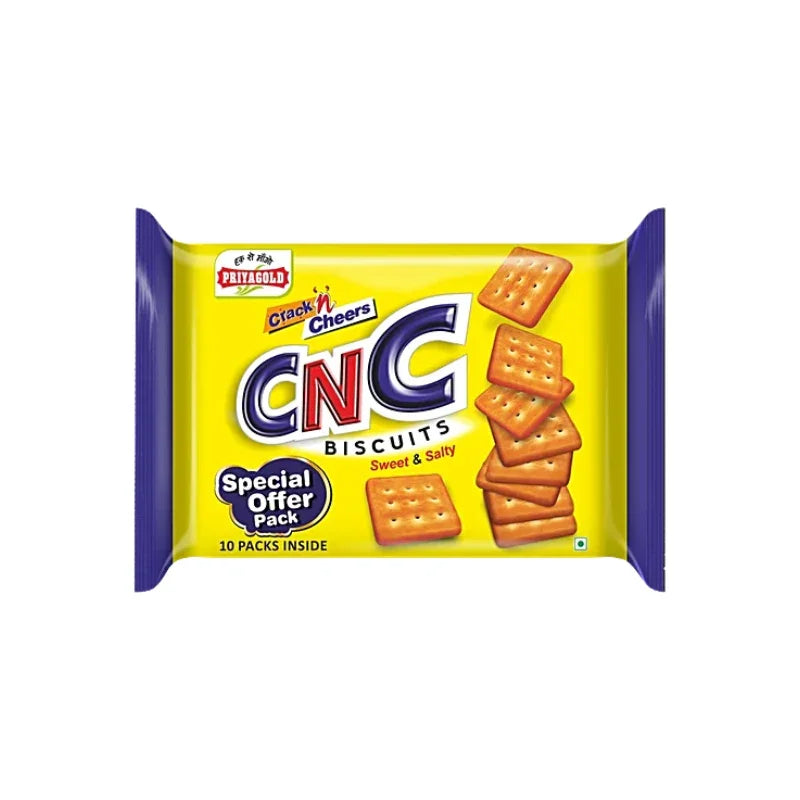 PRIYAGOLD CNC SWEET N SALTY BISCUIT (400 GM)