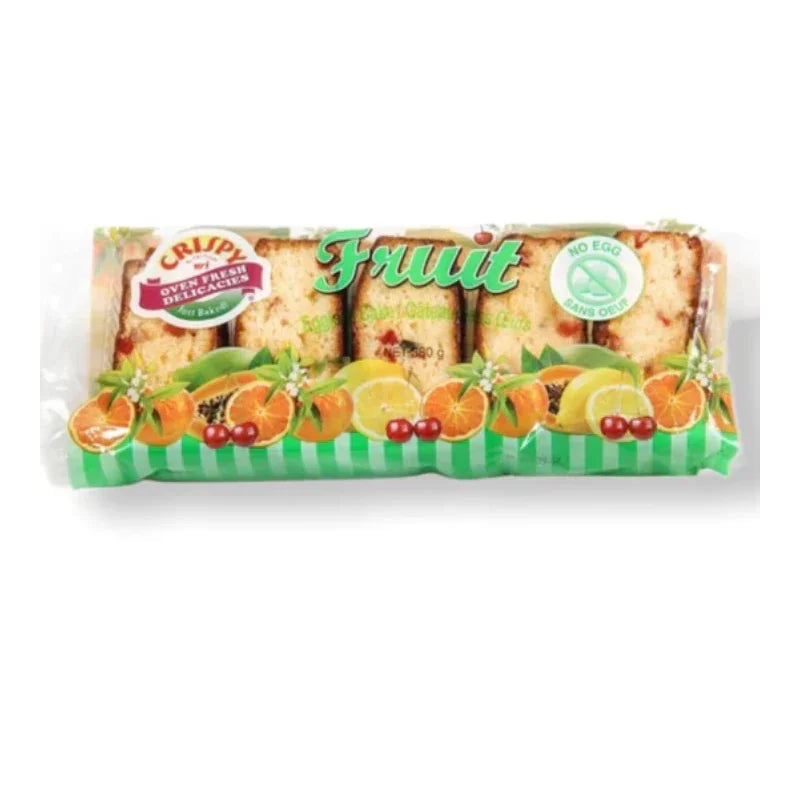CRISPY FRUIT CAKE EGGLESS (380 GM)