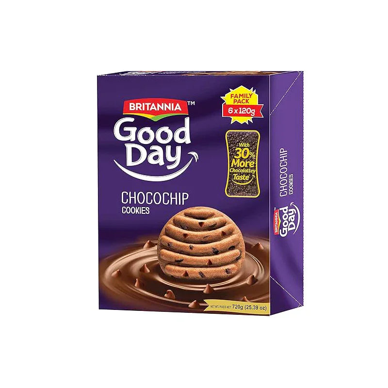 BRITANNIA GOOD DAY CHOCOCHIPS COOKIES (720 GM)