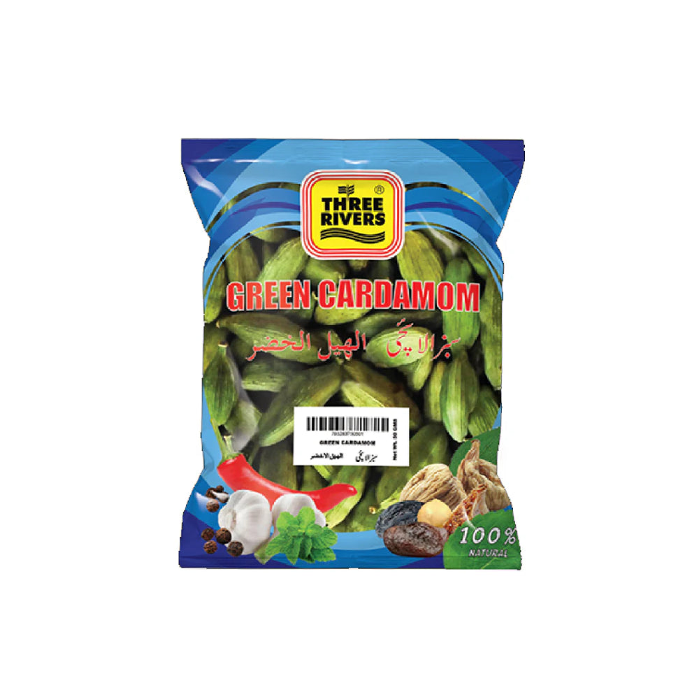 Three Rivers Green Cardamom (50 - 100 GM)