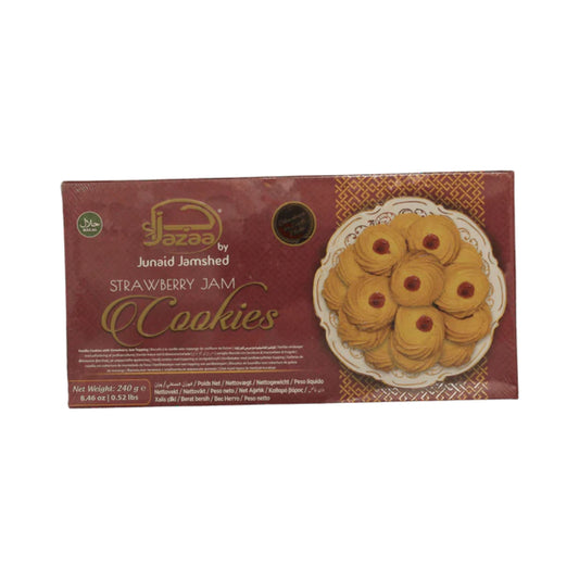 JAZAA STRAWBERRY JAM COOKIES (240 GM)