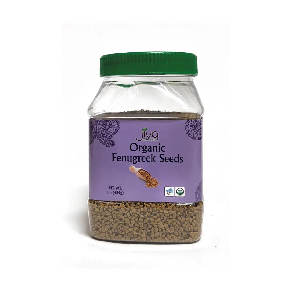 JIVA ORGANIC FENUGREEK SEEDS (454 GM)