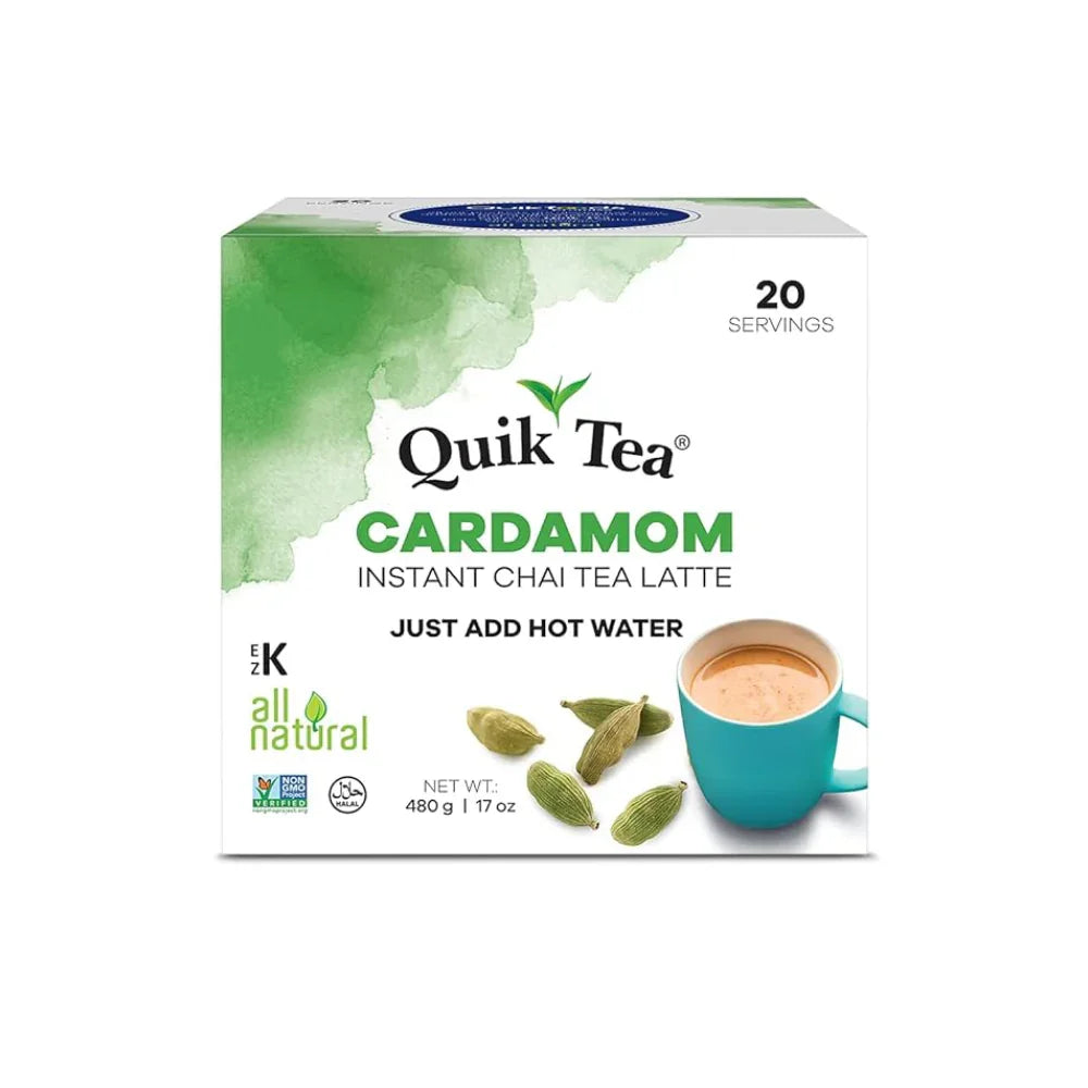 QUIK TEA CARDAMOM CHAI (20 SERVINGS)