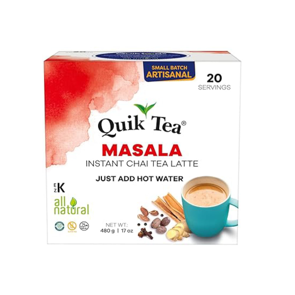 QUIK TEA MASALA CHAI (10, 20 SERVINGS)