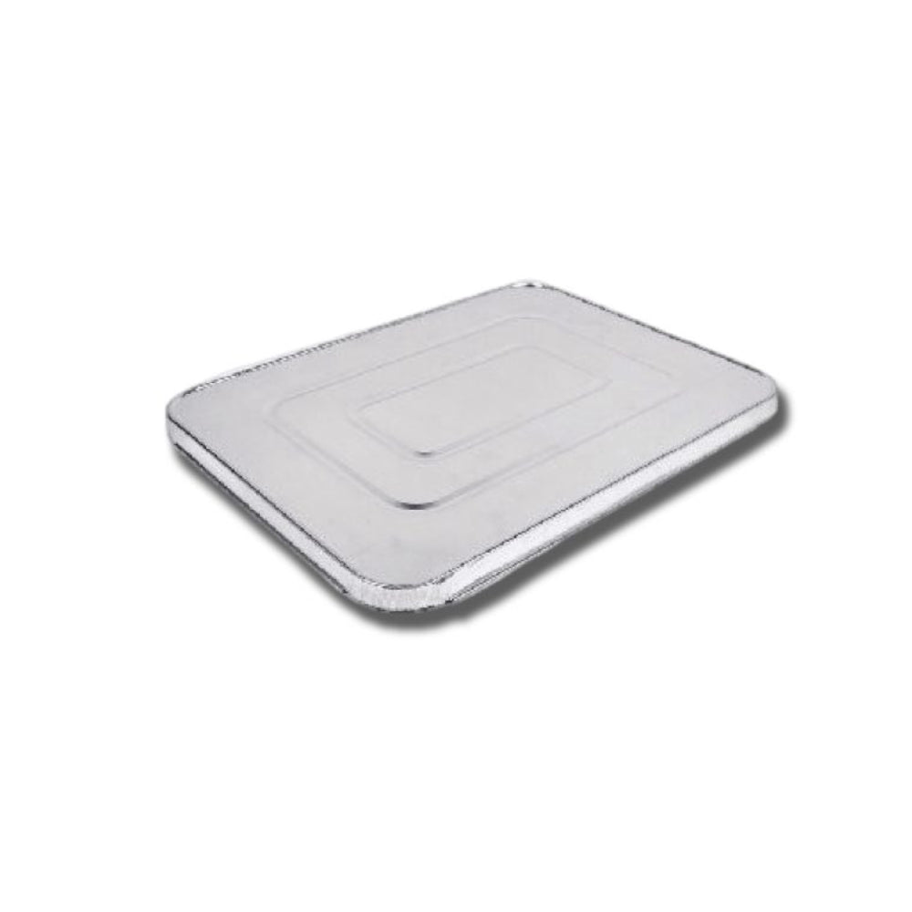 RECTANGULAR ROASTER ALUMINUM LIDS Single & 100 Count