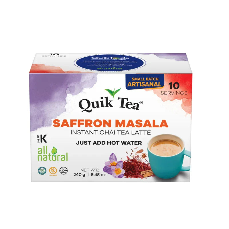 QUIK TEA SAFFRON MASALA (10 SERVINGS)