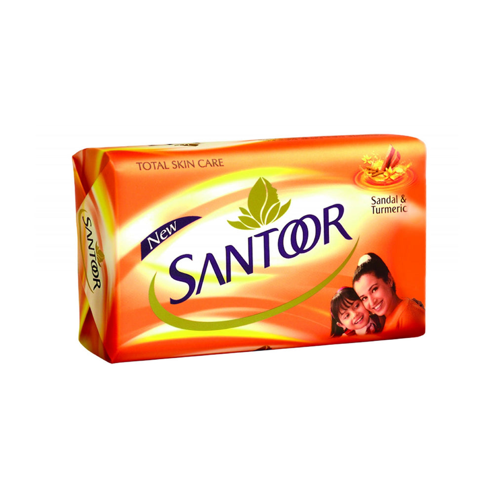 SANTOOR SANDAL TURMERIC SOAP (1 PC)