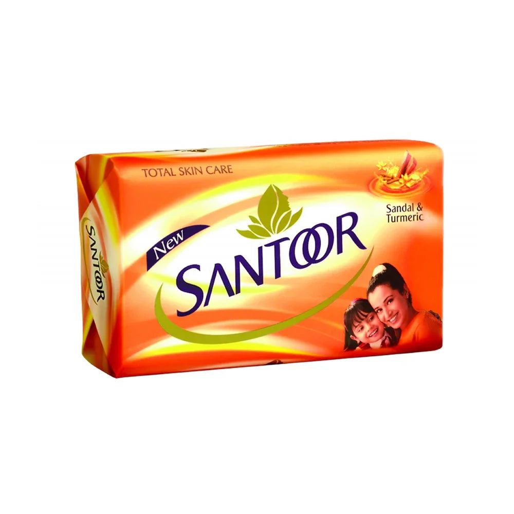 SANTOOR SANDAL TURMERIC SOAP (1 PC)