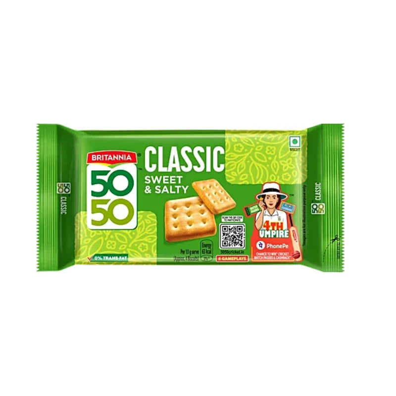 BRITNNIA 50 50 CRACKERS (62 GM)