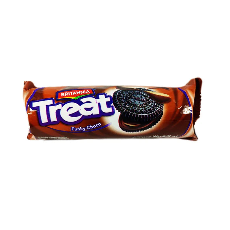 BRITANNIA TREAT FUNKY CHOCO (100 GM)