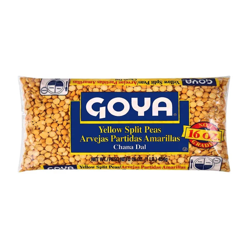 GOYA YELLOW SPLIT PEAS (454 GM)