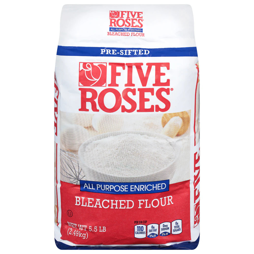 FIVE ROSES ALL PURPOSE ENRICHED BLEACHED FLOUR - (2.49 KG)