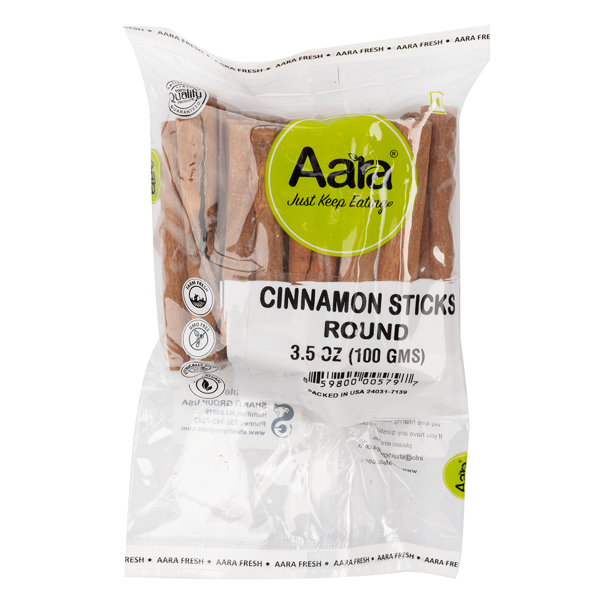 Aara Cinnamon Sticks Round 100 g