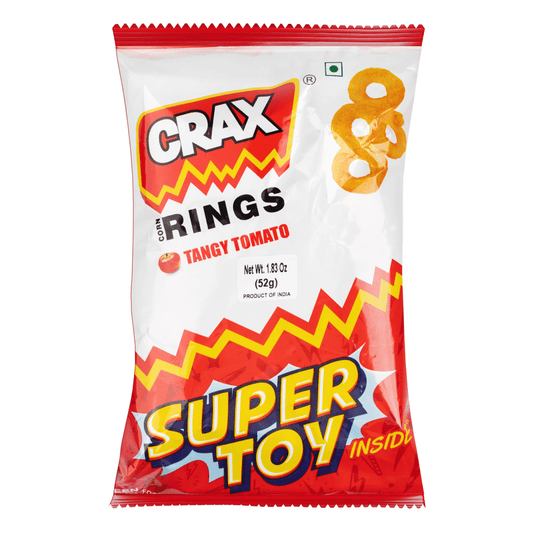 Crax Corn Rings Peppy Tomato Puffs 22 g