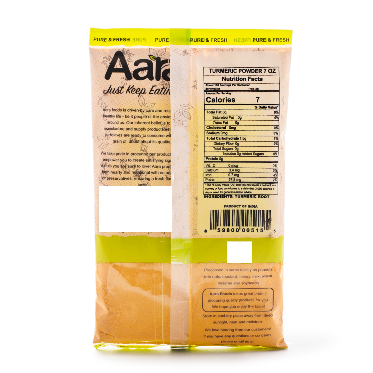 Aara Turmeric (Haldi) Powder 200 g