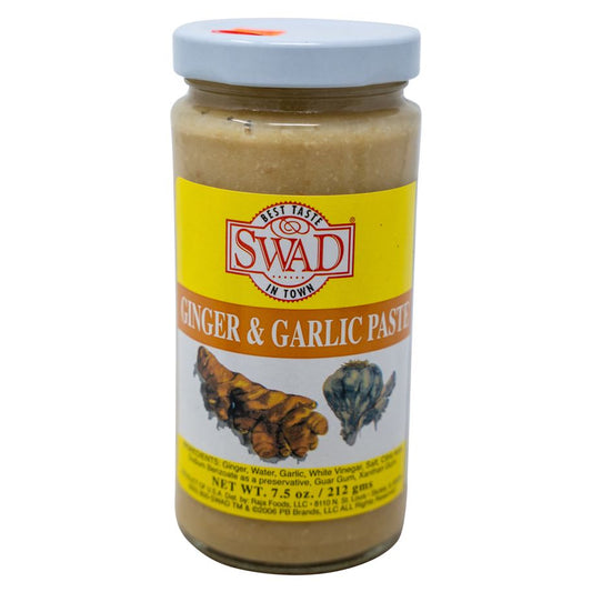 Swad Ginger & Garlic Paste 212gm