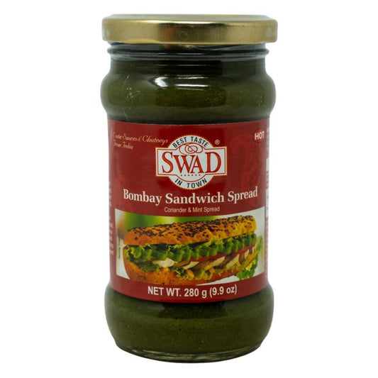 Swad Bombay Sandwich Spread (Coriander & Mint) 280G