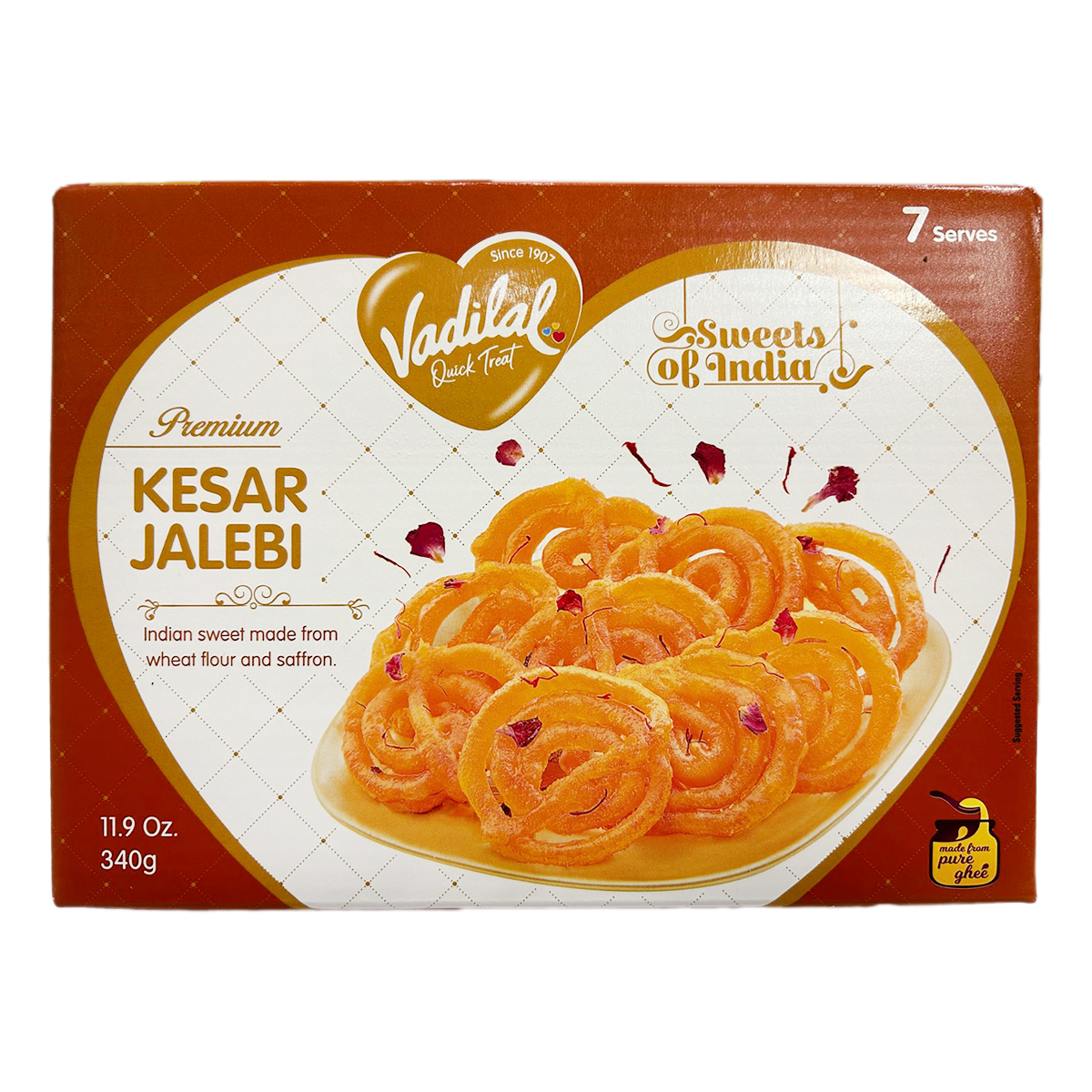 Vadilal Kesar Jalebi 340 g