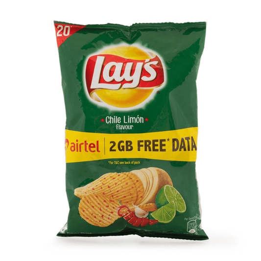 Lay's Chips, Chilli and Lime Flavor 2 oz