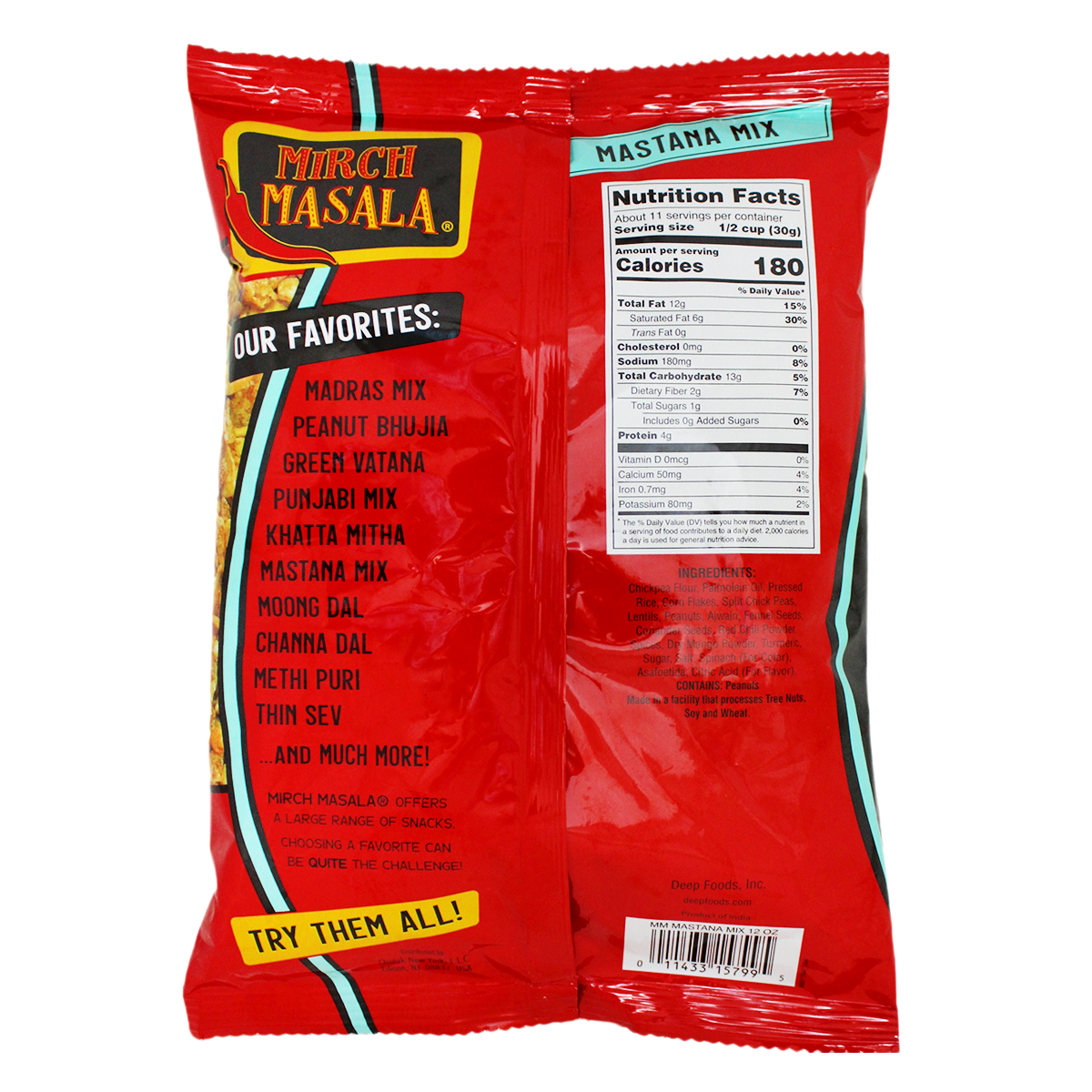 Mirch Masala Mastana Mix 12 oz