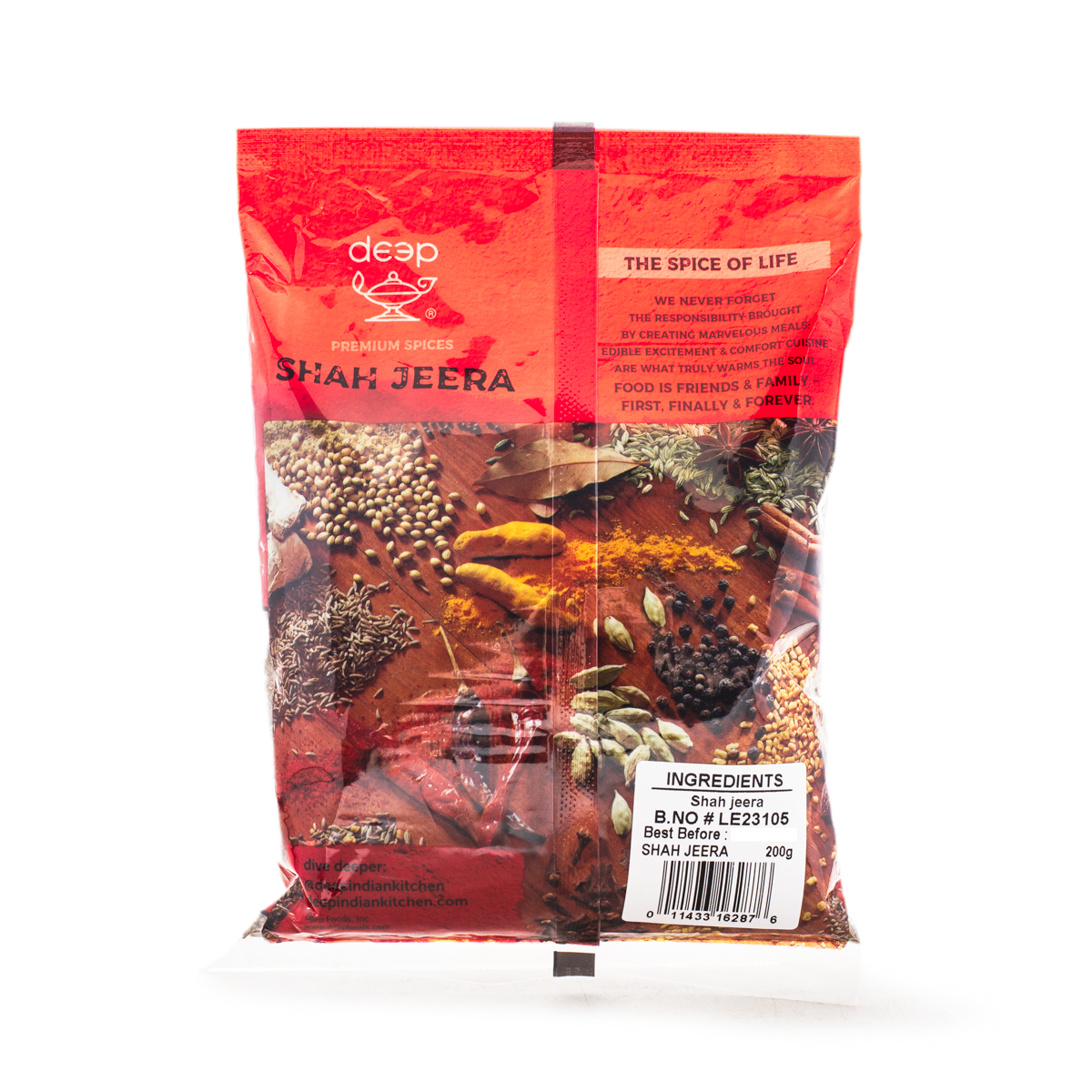 Deep Shah Jeera (Black Cumin Seeds) 7 oz