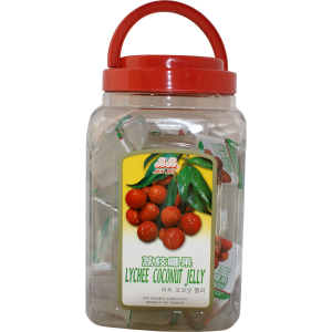 JIN JIN LYCHEE COCONUT JELLY JAR – FJCL