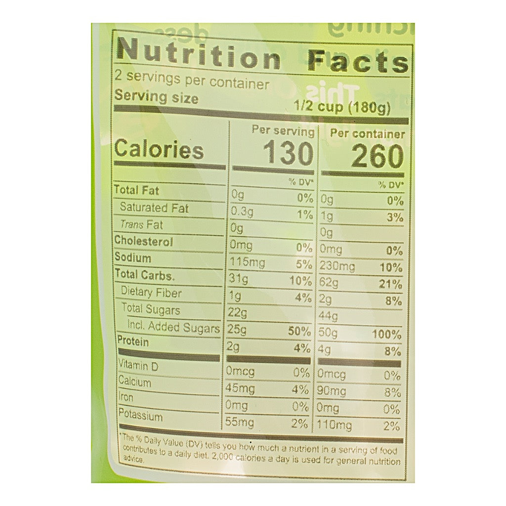 Jubes Coconut Gel, Original Flavor 360 g