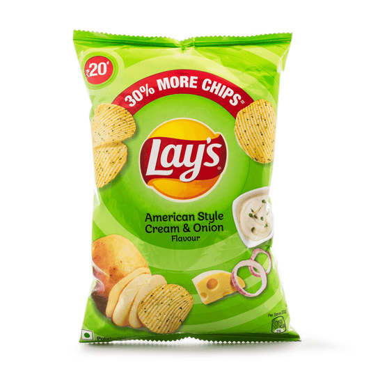 Lay's Chips, American Style Cream Onion 52 g