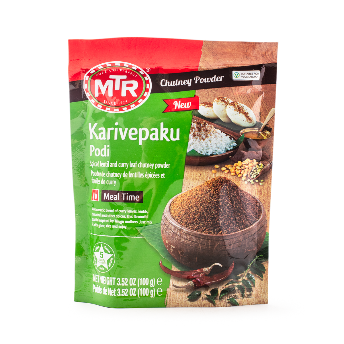 MTR Karivepaku Podi (Chutney Powder) 100 g