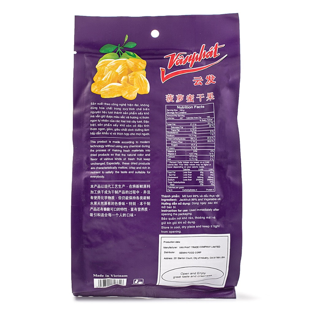 Vanphat Jack Fruit Chips 250 g