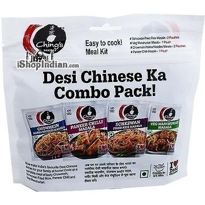 Ching's Secret Indian-Chinese Spice Mix Variety Pack - Desi Chinese Ka Combo Pack, 6 Spice Packs 6 count