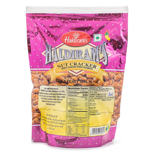 Haldirams Nut Cracker (Spicy Coated Fried Peanuts) 400 g