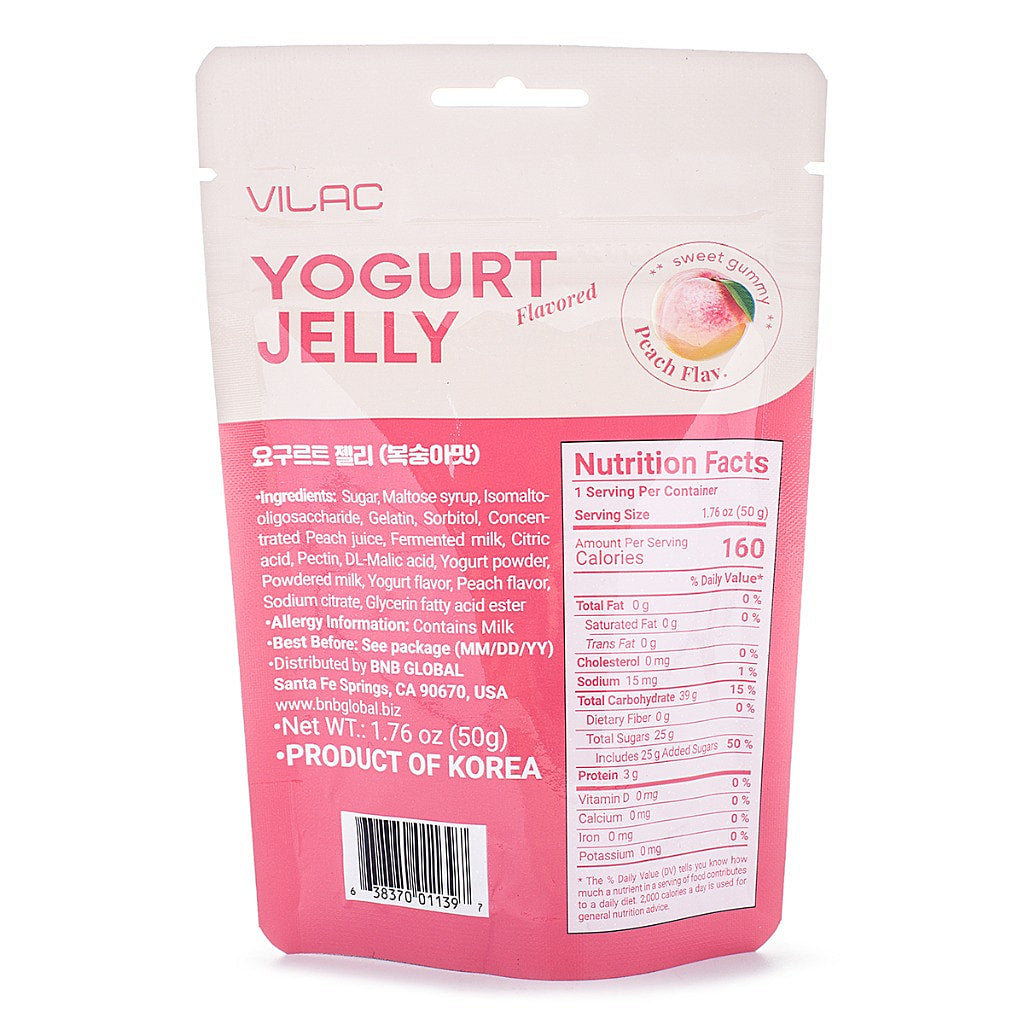 Vilac Peach Yogurt Jelly Gummy 50 g