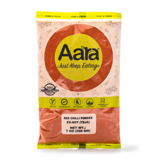 Aara Red Chilli Powder, Extra Hot 7 oz