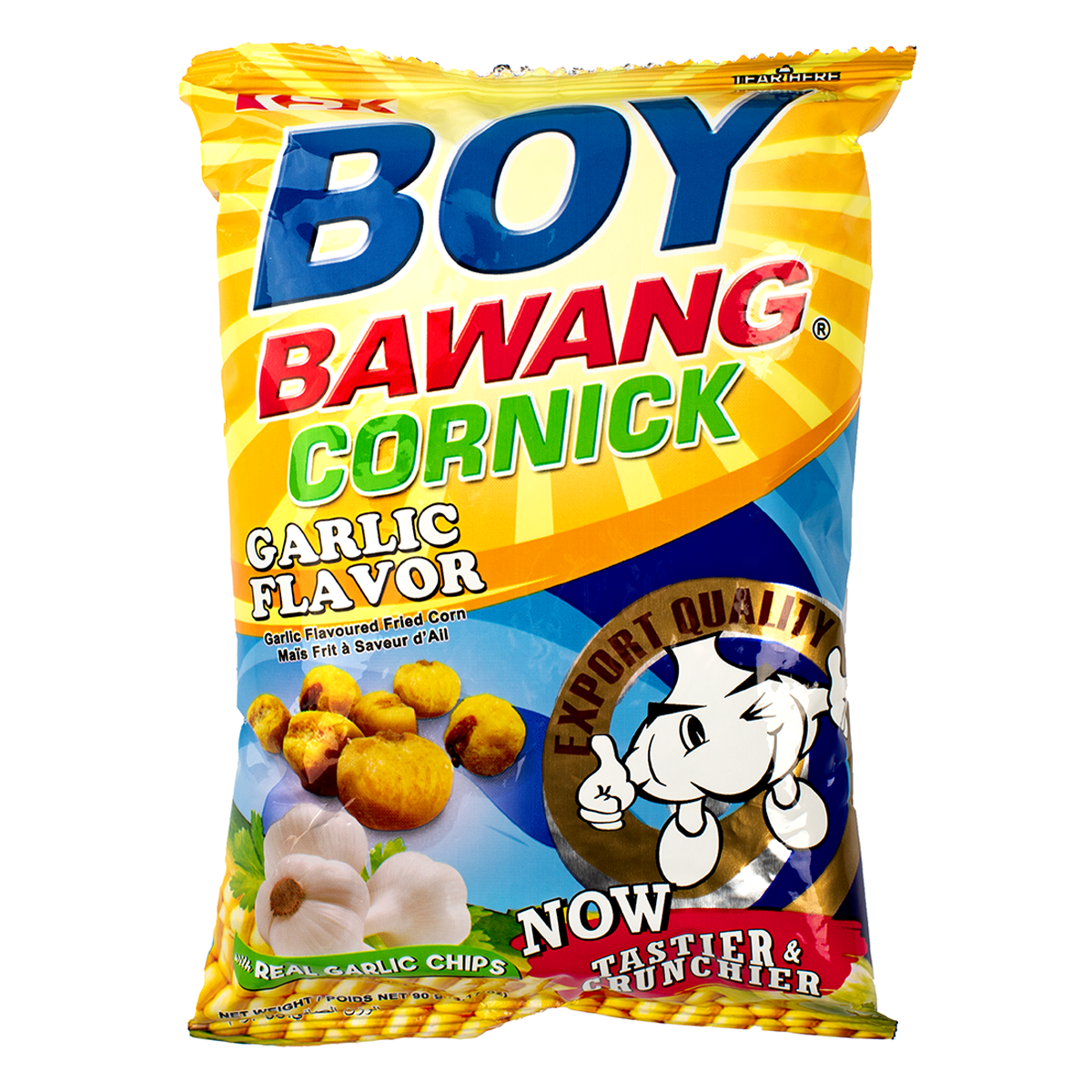 Boy Bawang Cornick, Garlic Flavor 90 g