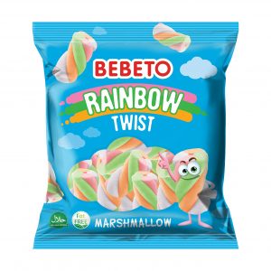 BEBETO RAINBOW TWIST MARSHMALLOW