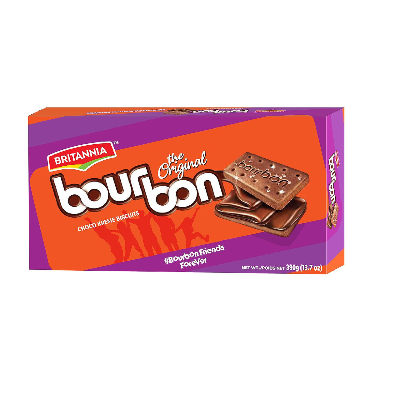 Britannia Bourbon Biscuits - 390g