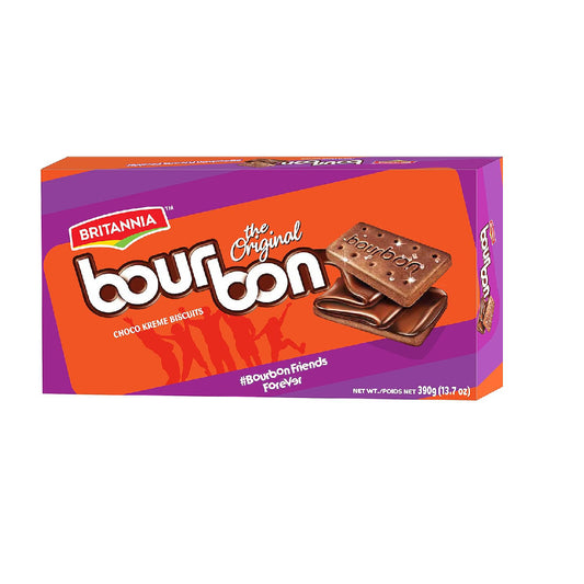 Britannia Bourbon Biscuits - 390g