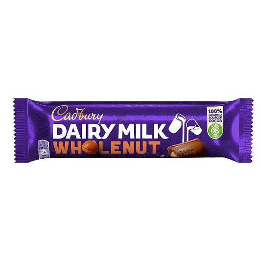 Cadbury Dairy Milk Whole Nut, 45 g